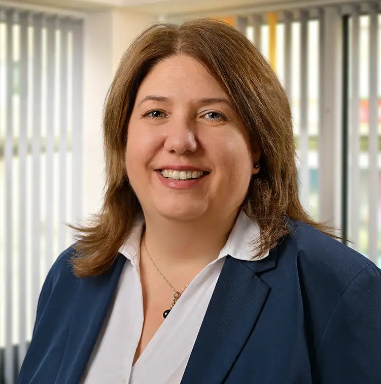 Einzelportrait von Silke Lazar.