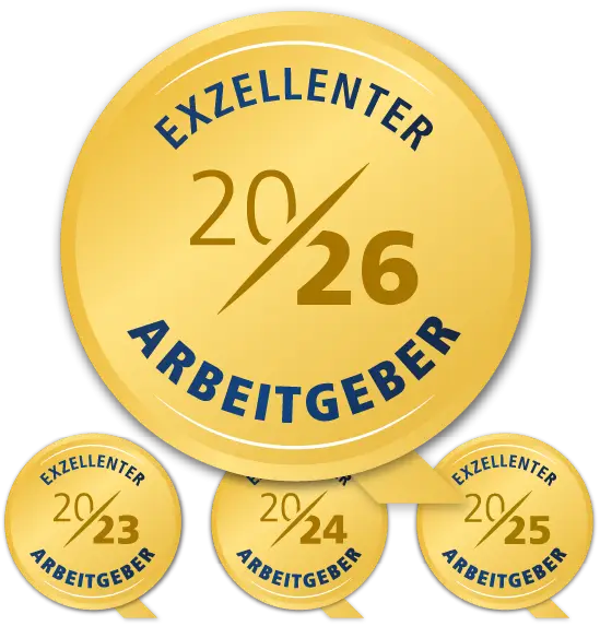 Auszeichnung "Exzellenter Arbeitgeber 2025".